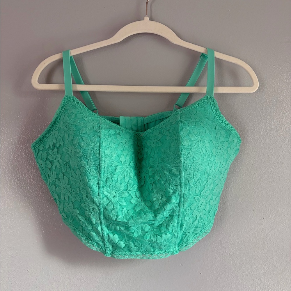 Victoria's‎ Secret Green Lace Bra